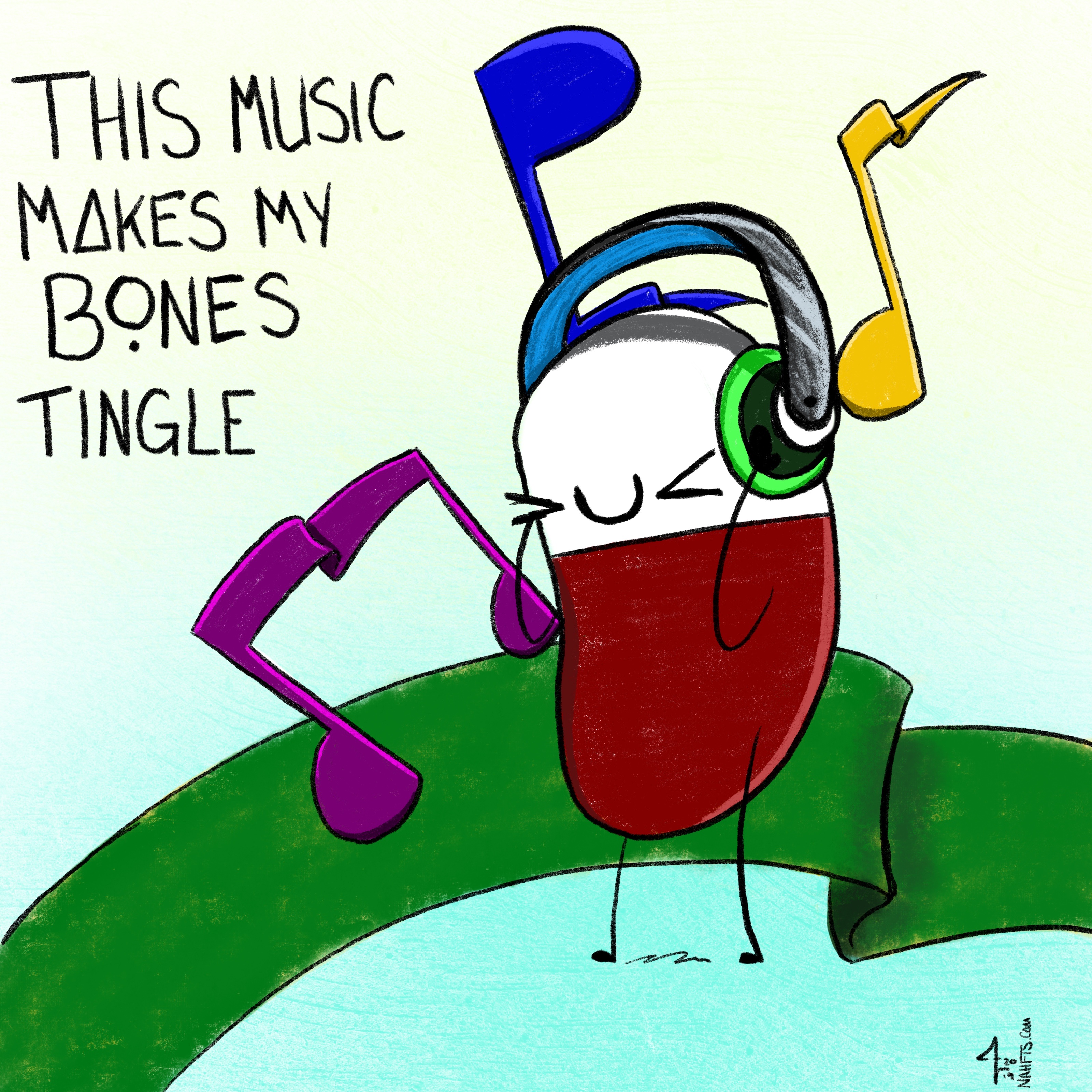 This music makes my bones tingle