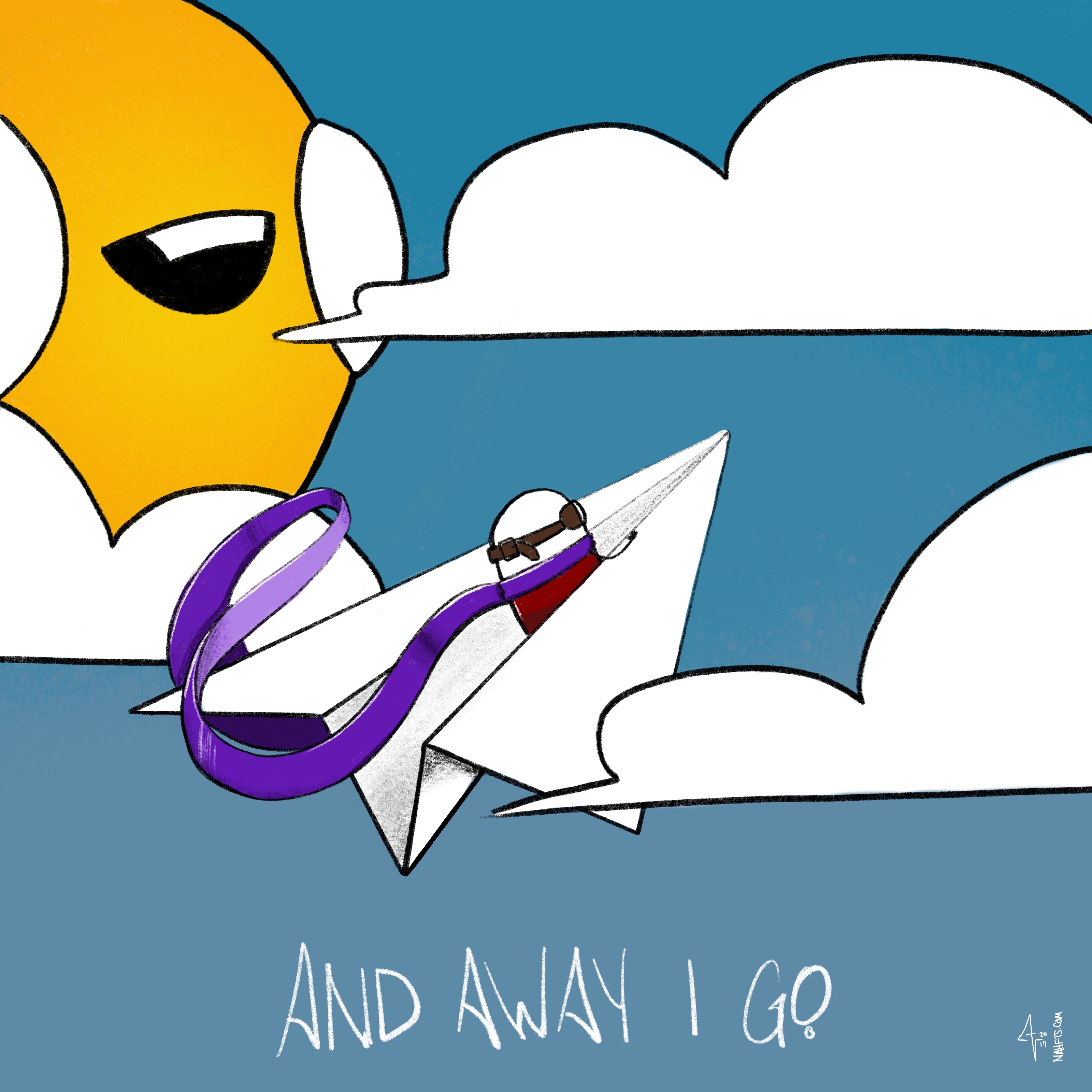 And away I go